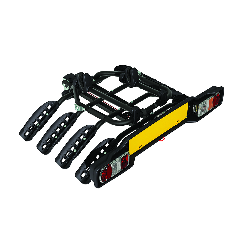 Tow hook bike rack - Peruzzo Universal Tiltable Bike Rack For Siena 4 Tow Hook