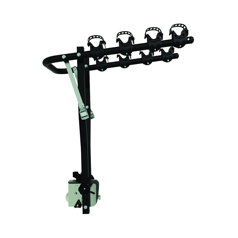 Tow hook bike rack - Peruzzo Universal Tilting Bike Rack For Arezzo Tow Hook For 4 Bikes