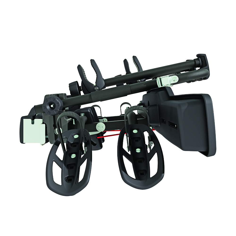 Tow hook bike rack - Peruzzo Universal Tilting Bike Rack For Parma Tow Hook For 2 Bikes