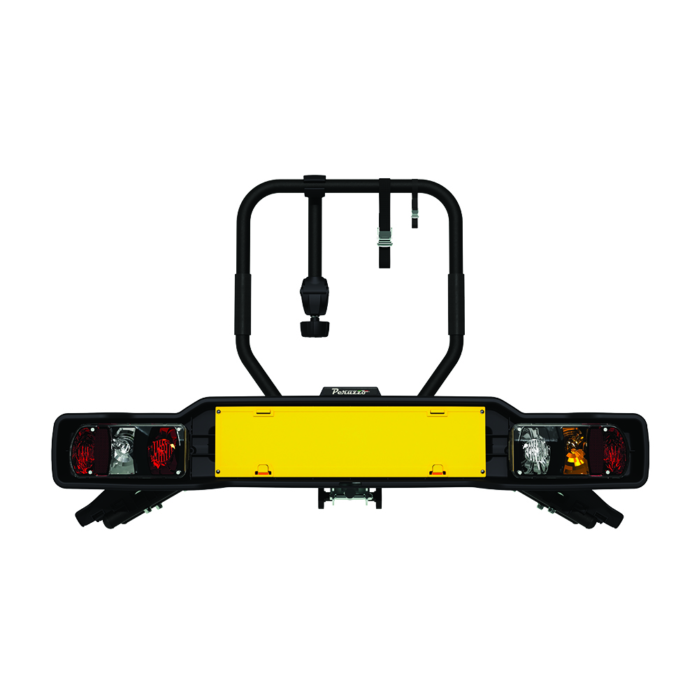 Tow hook bike rack - Peruzzo Universal Fixed Bike Rack For Siena Tow Hook For 2 Bikes