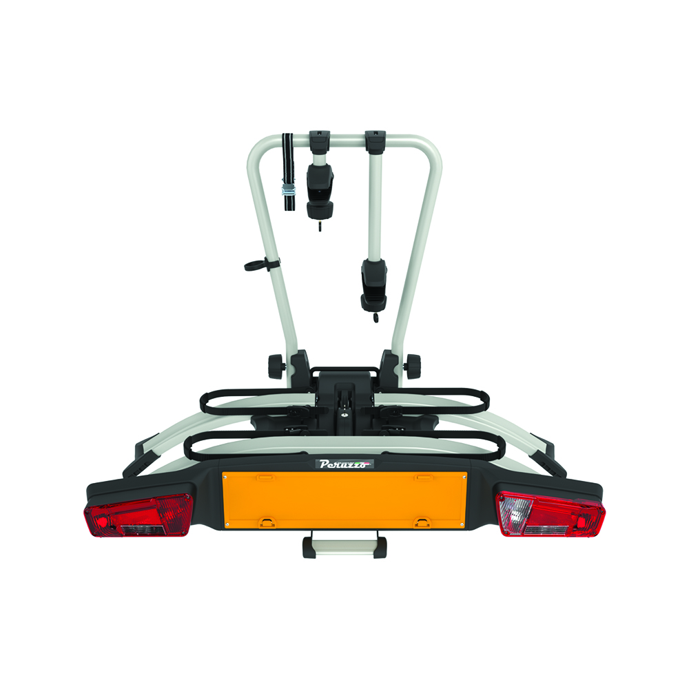 Tow hook bike rack - Peruzzo Atlantis Tow Hook Bike Rack For 2 Aluminum E-bikes