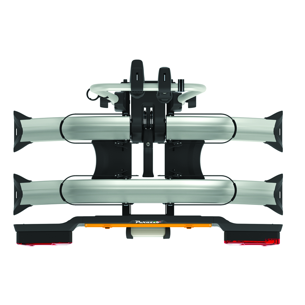 Tow hook bike rack - Peruzzo Atlantis Tow Hook Bike Rack For 2 Aluminum E-bikes