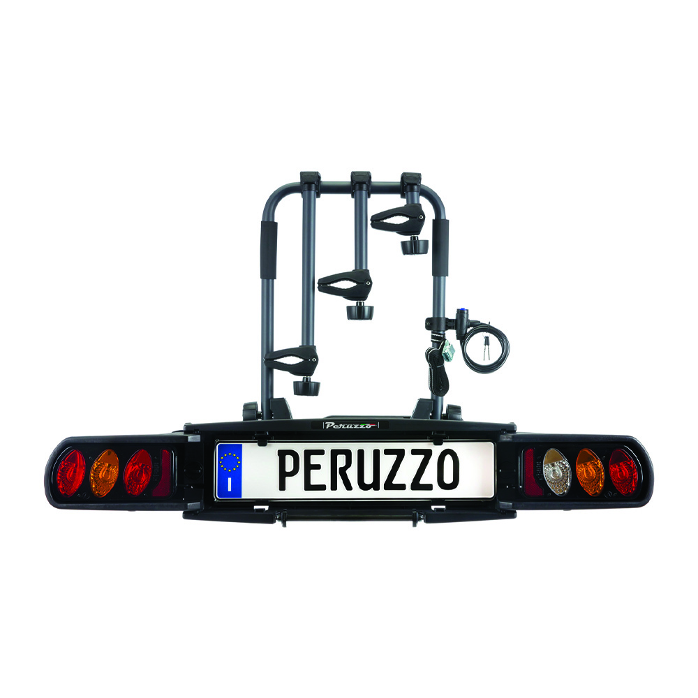 Tow hook bike rack - Peruzzo Bike Rack For Pure Instinct 3 Bike Tow Hook, Folding Anti-theft	