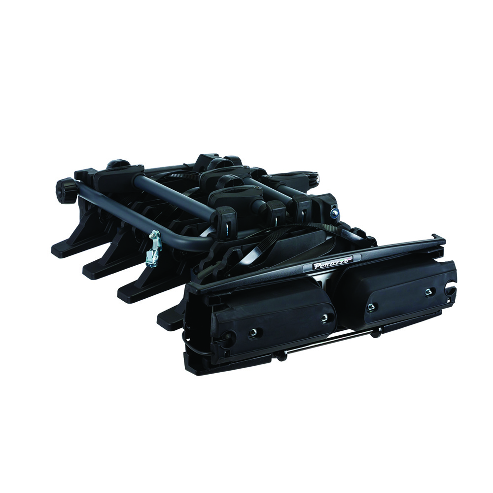 Tow hook bike rack - Peruzzo Pure Instinct 4 Bike Tow Hook Foldable Anti-theft Bike Carrier