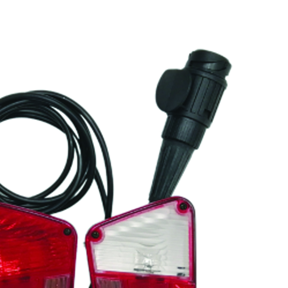 Bike Rack Accessories - Peruzzo 2 Lights With Cable For Zephyr Towbar Bike Carrier