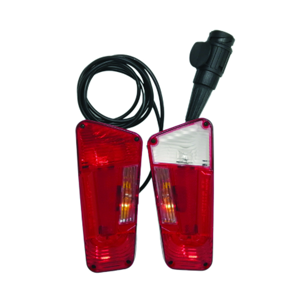 Bike Rack Accessories - Peruzzo 2 Lights With Cable For Zephyr Towbar Bike Carrier