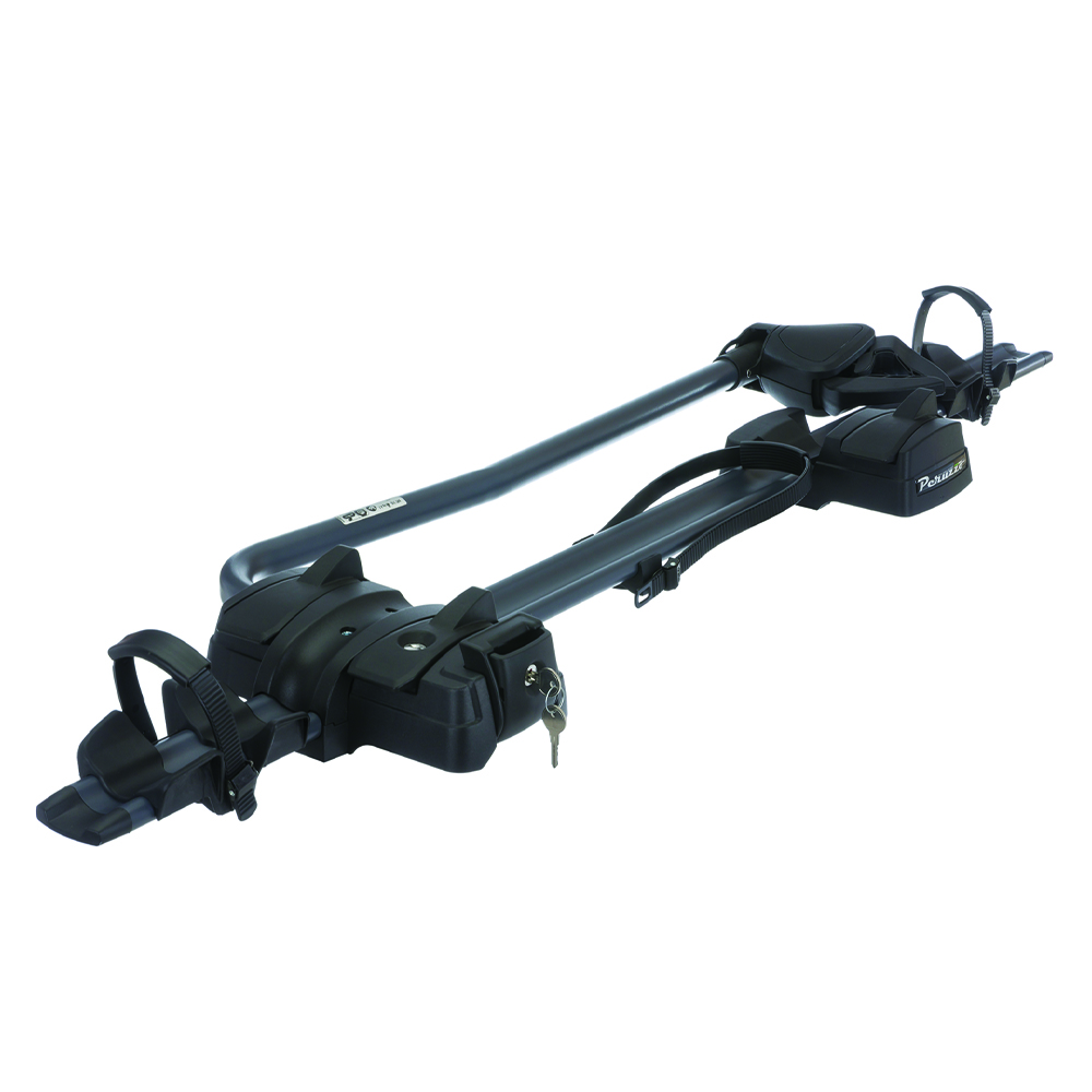 Roof bike rack - Peruzzo Pure Instinct Roof Universal Car Roof Bike Rack For 1 Bike With Frame Fixing And Anti-theft Device