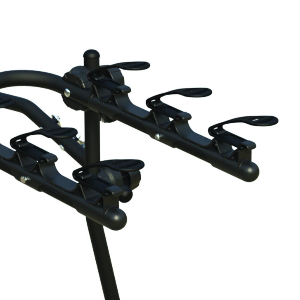 Rear bike rack - Peruzzo Milano Steel Rear Bike Carrier For 3 Bikes, Capacity 45kg
