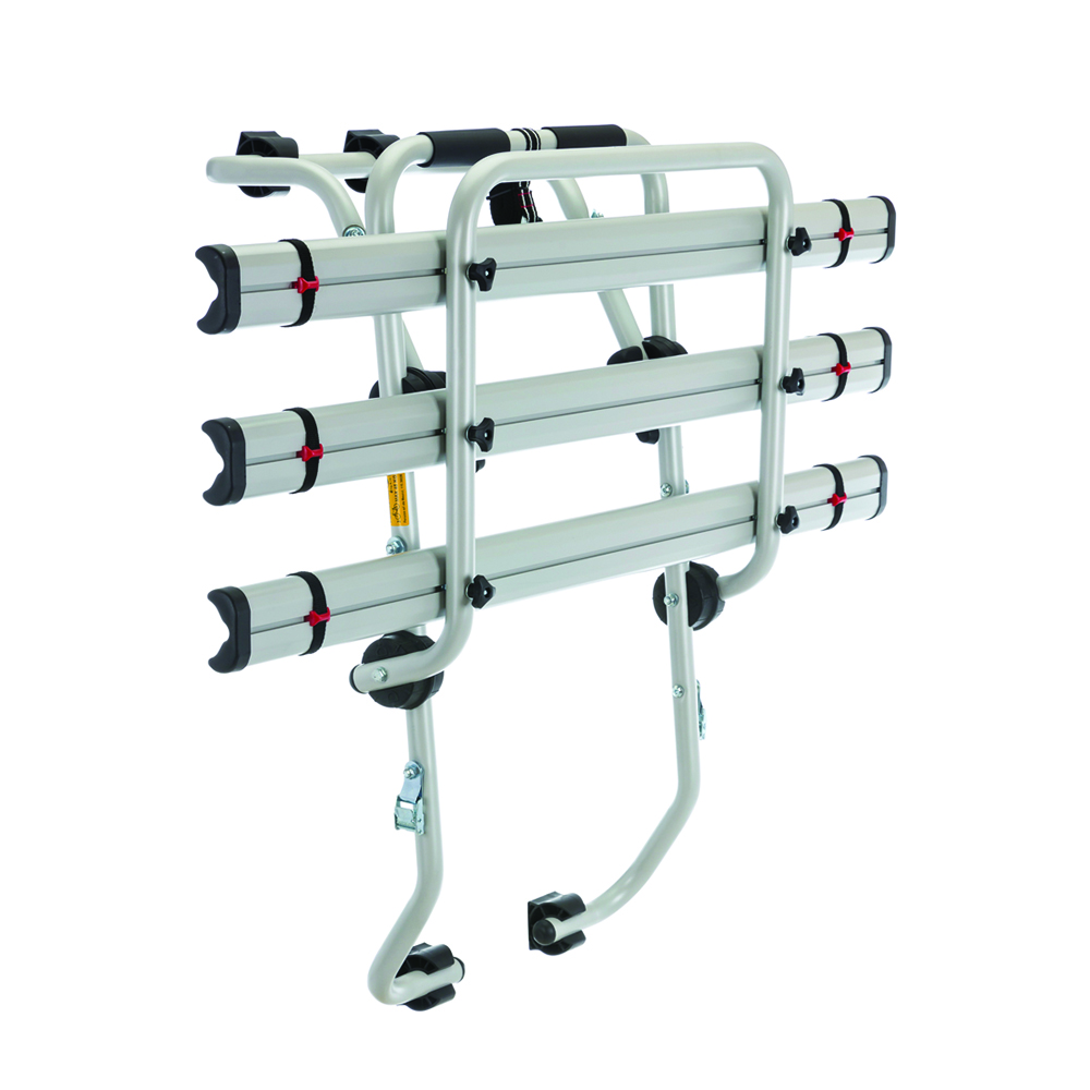 Rear bike rack - Peruzzo Padova Aluminum Rear Car Bike Carrier For 3 Bikes Capacity 45kg
