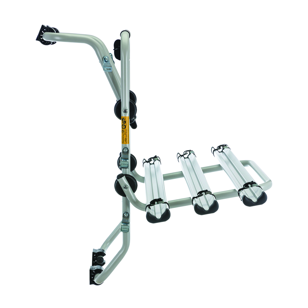 Rear bike rack - Peruzzo Padova Aluminum Rear Car Bike Carrier For 3 Bikes Capacity 45kg