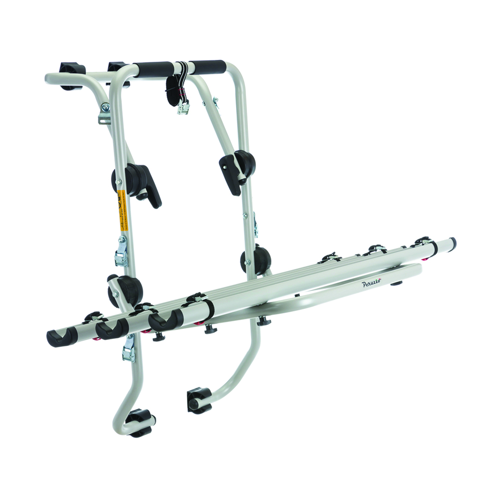 Rear bike rack - Peruzzo Padova Aluminum Rear Car Bike Carrier For 3 Bikes Capacity 45kg