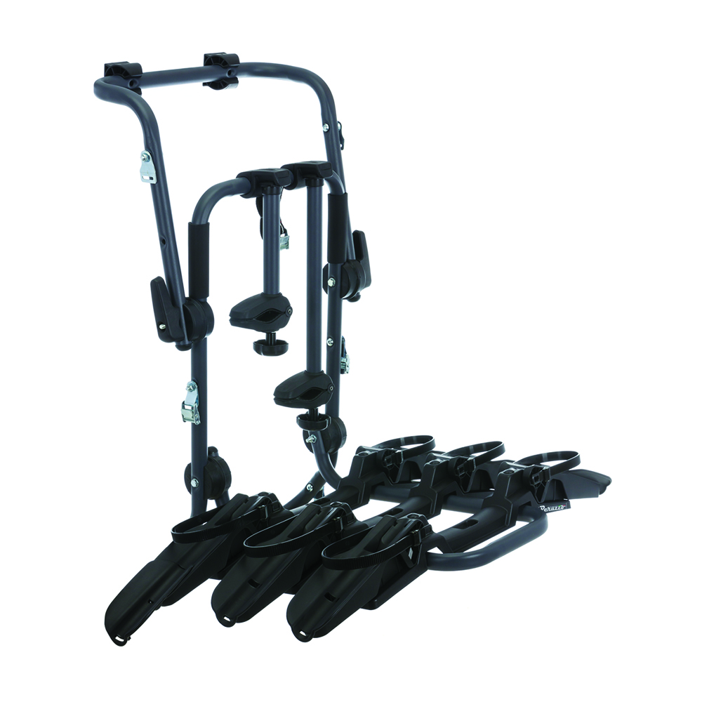 Rear bike rack - Peruzzo Pure Instinct Rear Car Rear Bike Carrier 3 Bikes Capacity 45kg