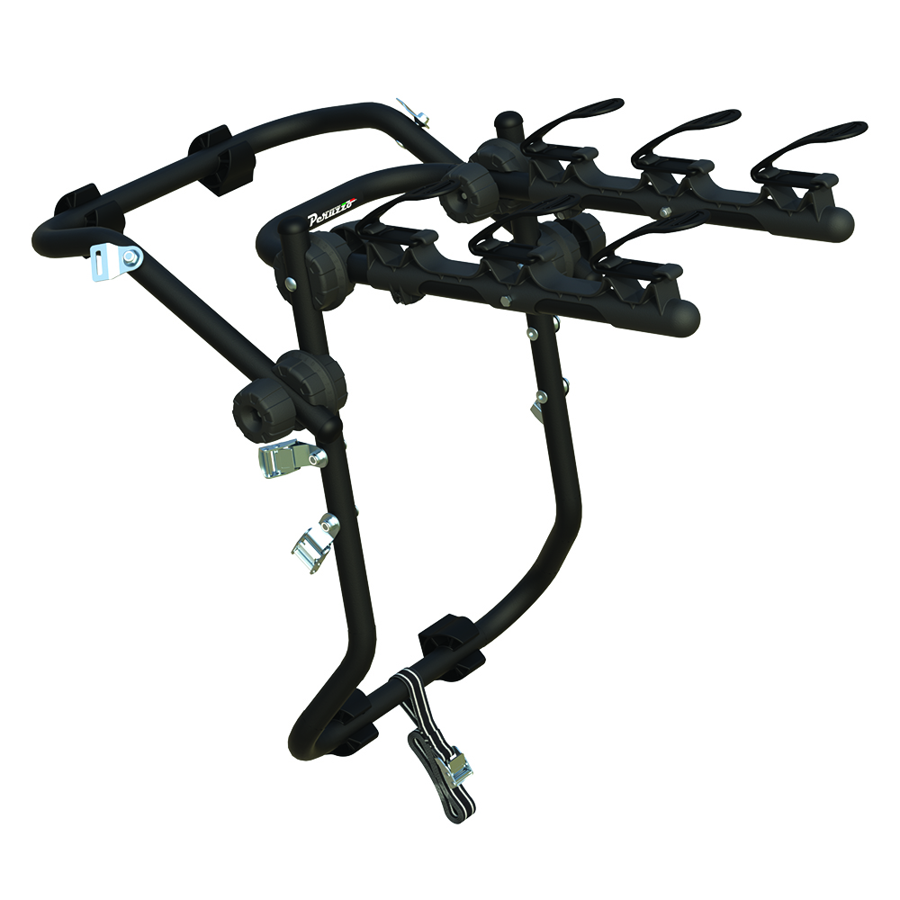 Rear bike rack - Peruzzo Rear Bike Rack For Venice In Steel For 3 Bikes. Capacity 45kg
