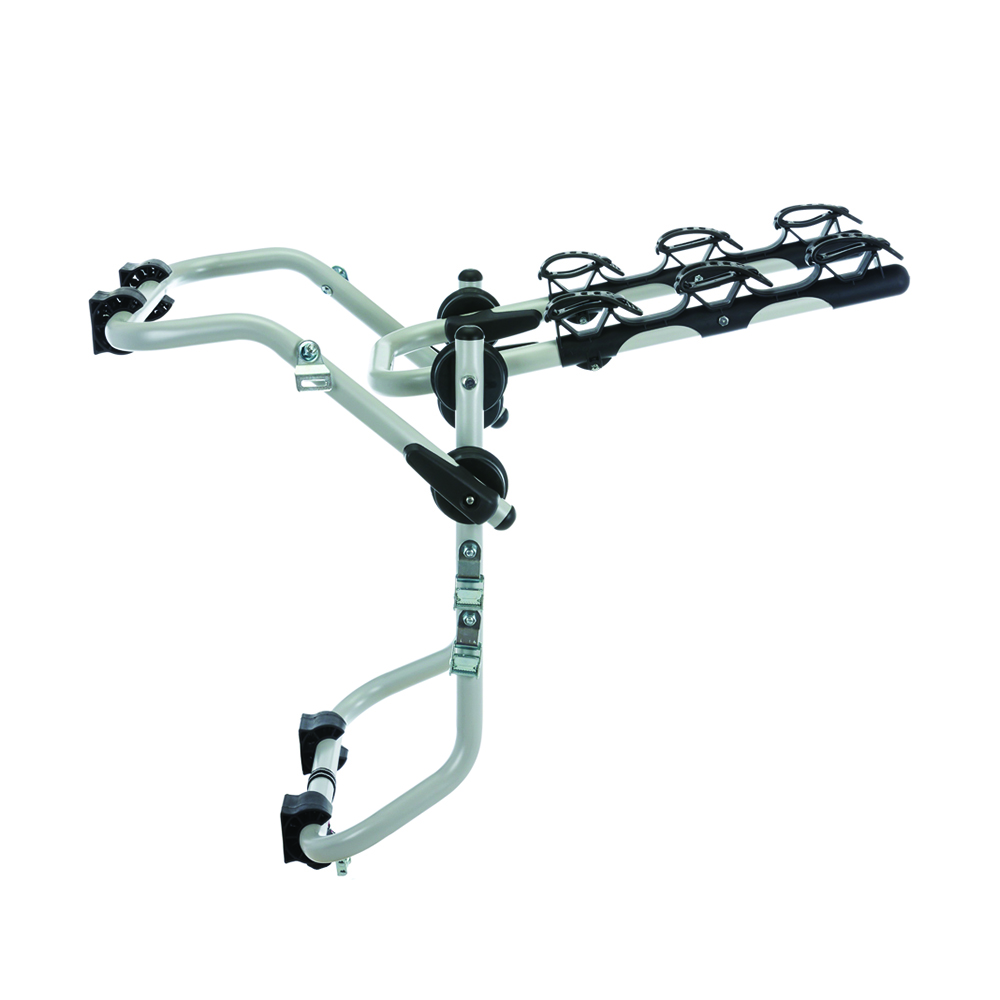 Rear bike rack - Peruzzo Venezia Aluminum Rear Bike Carrier For 3 Bikes, Capacity 45kg