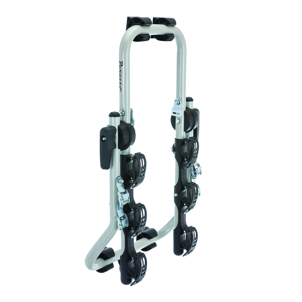 Rear bike rack - Peruzzo Verona Rear Car Bike Carrier In Aluminum For 3 Bikes, Capacity 45kg