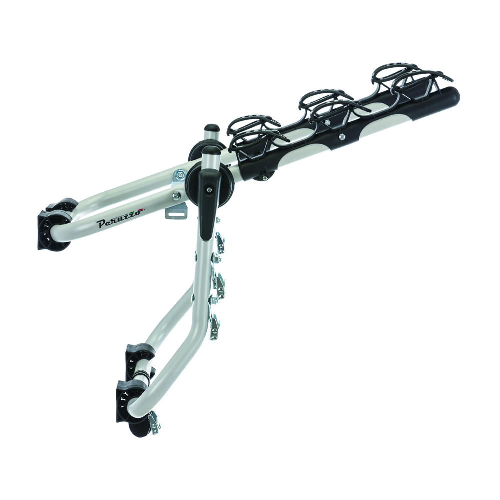 Rear bike rack - Peruzzo Verona Rear Car Bike Carrier In Aluminum For 3 Bikes, Capacity 45kg
