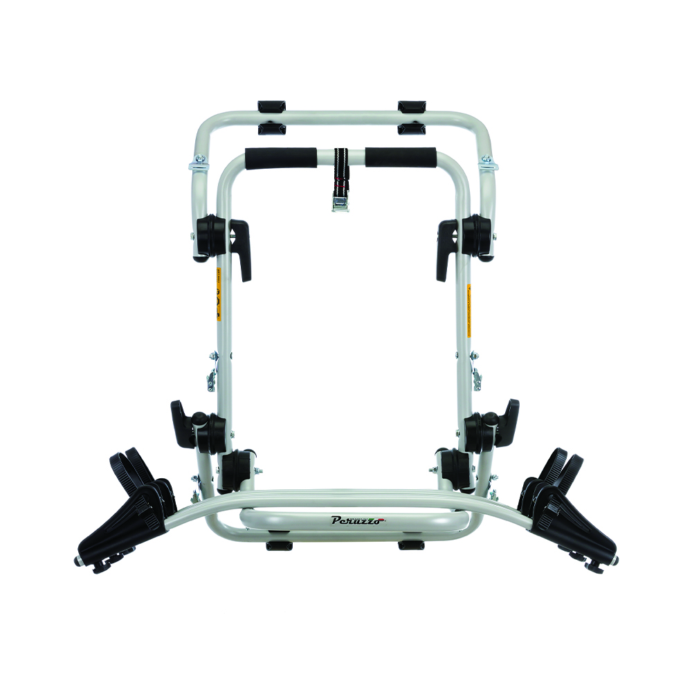 Rear bike rack - Peruzzo Rear Car Bike Rack Firenze Aluminum For 2 Ebikes Bikes Capacity 45kg