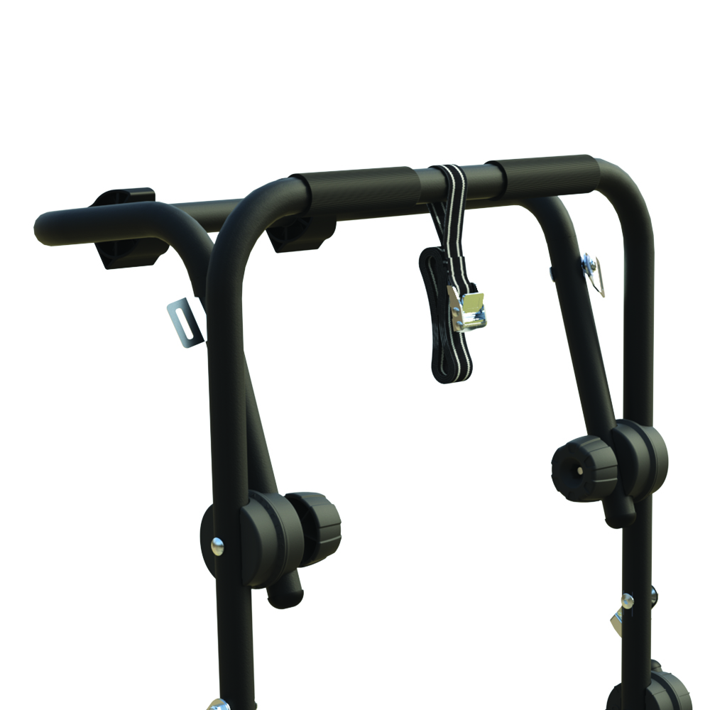 Portabicicletas trasero - Peruzzo Portabicicletas Trasero De Acero Padova Para 3 Bicicletas Capacidad 45kg.