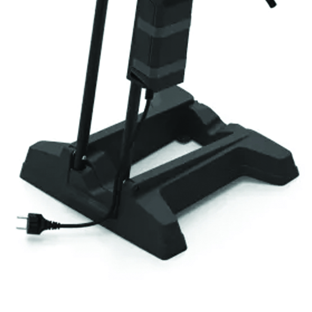 Floor bike rack - Peruzzo Cavalletto Portabici Lybra Universale Da Pavimento Con Porta Caricabatteria Richiudibile	