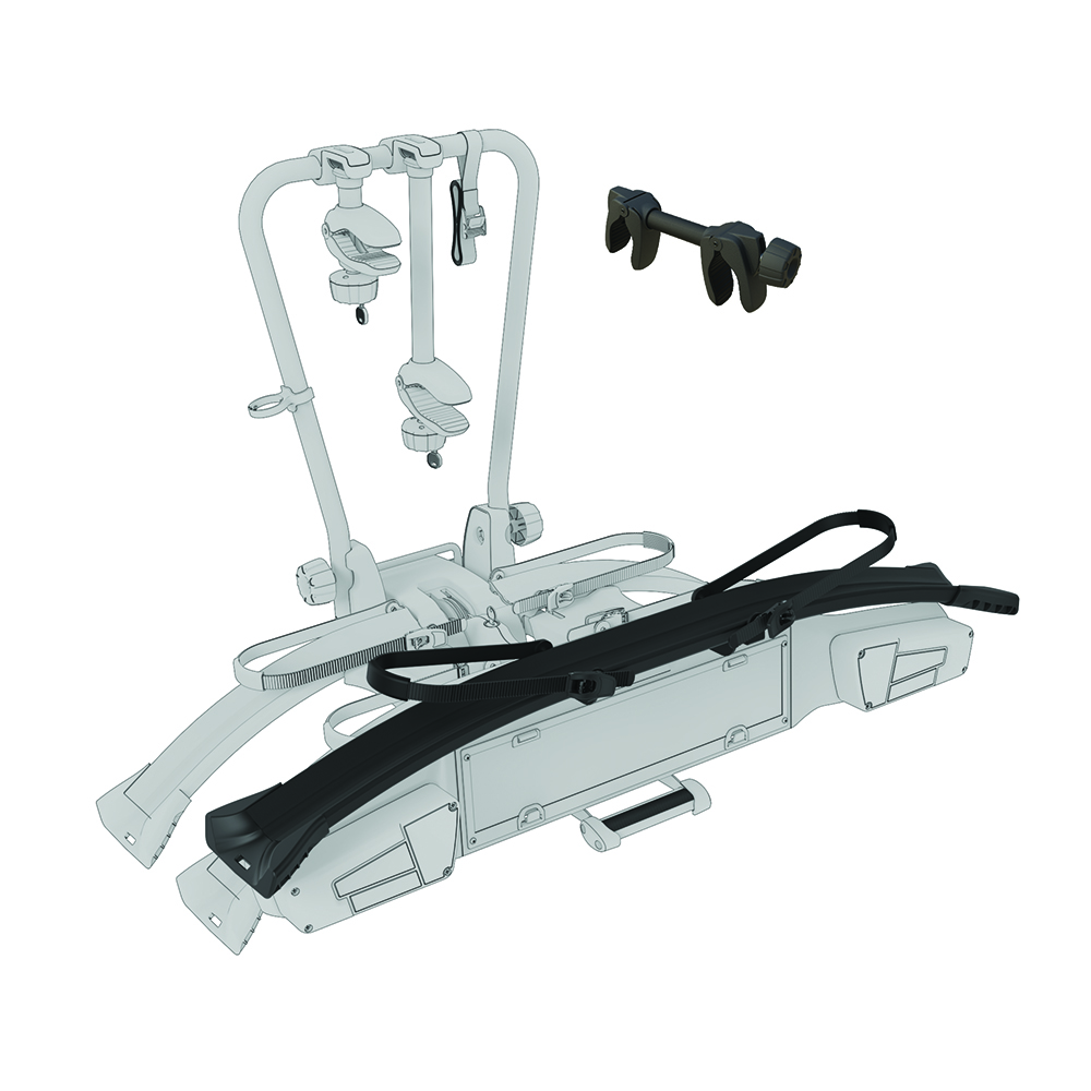 Bike Rack Accessories - GP Third Bike Kit For Verve Tow Hook Bike Carrier