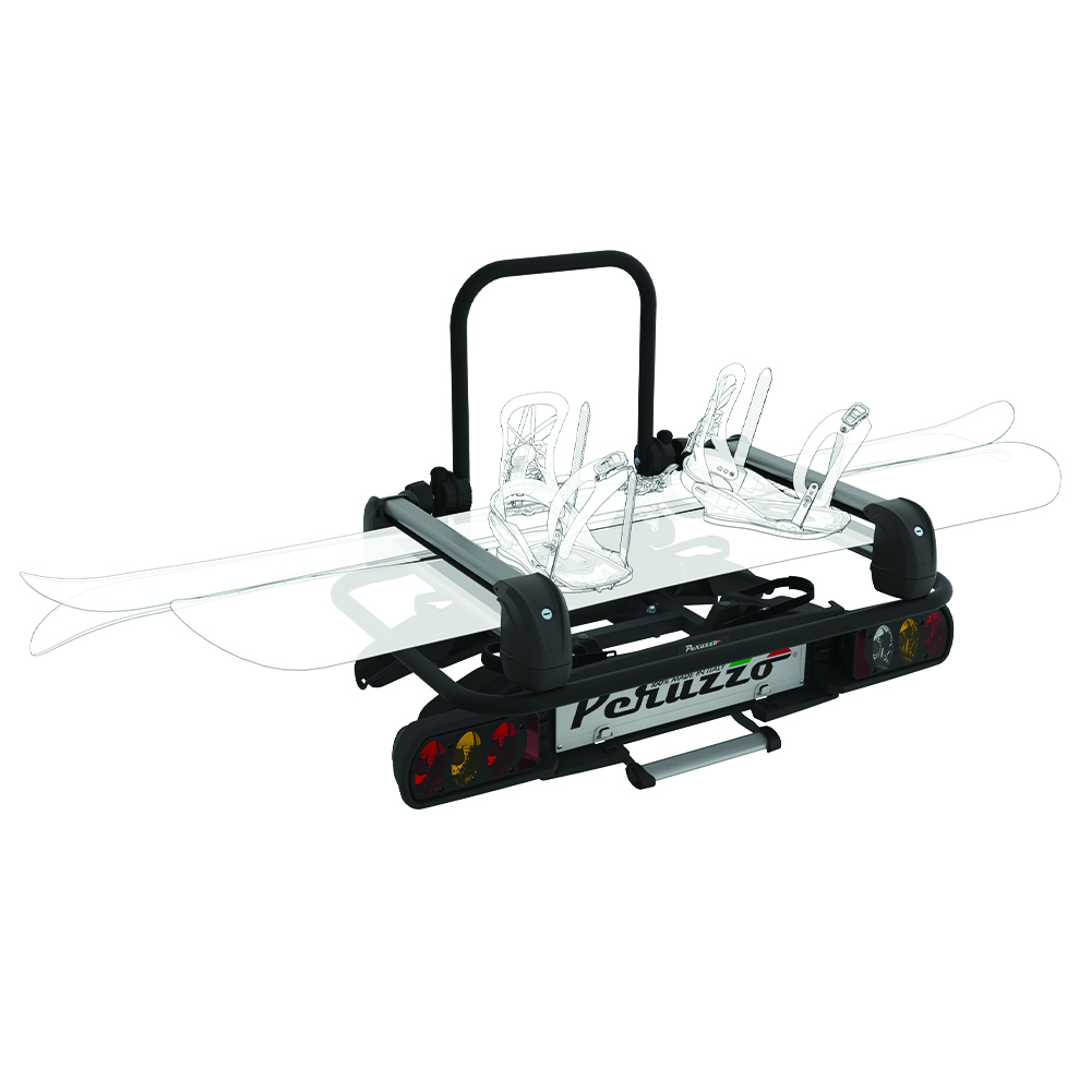 Accessori Portasci/Snowboard - GP Optional Ski Snowboard Rack For Peruzzo Tow Hook Bike Rack