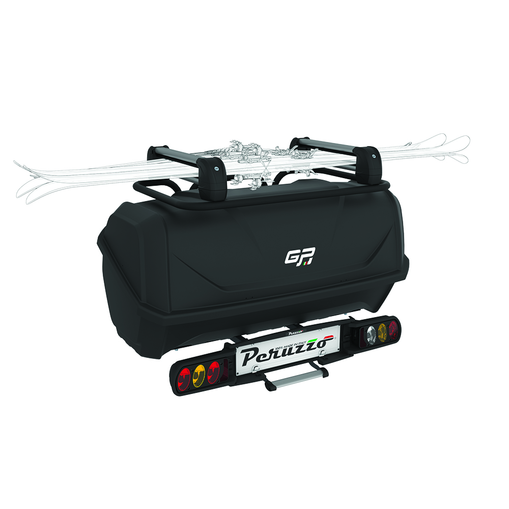 Accessori Portasci/Snowboard - GP Optional Ski Snowboard Rack For Peruzzo Tow Hook Bike Rack