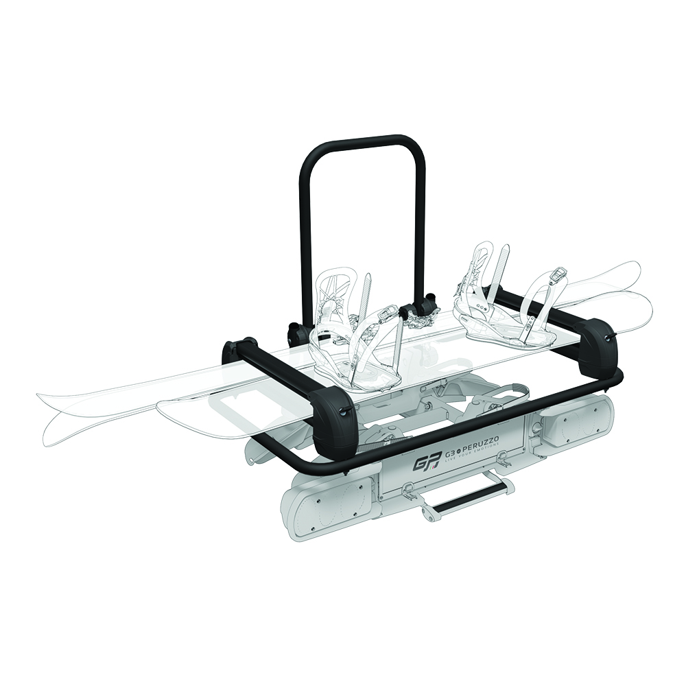 Accessori Portasci/Snowboard - GP Optional Ski Snowboard Rack For Peruzzo Tow Hook Bike Rack