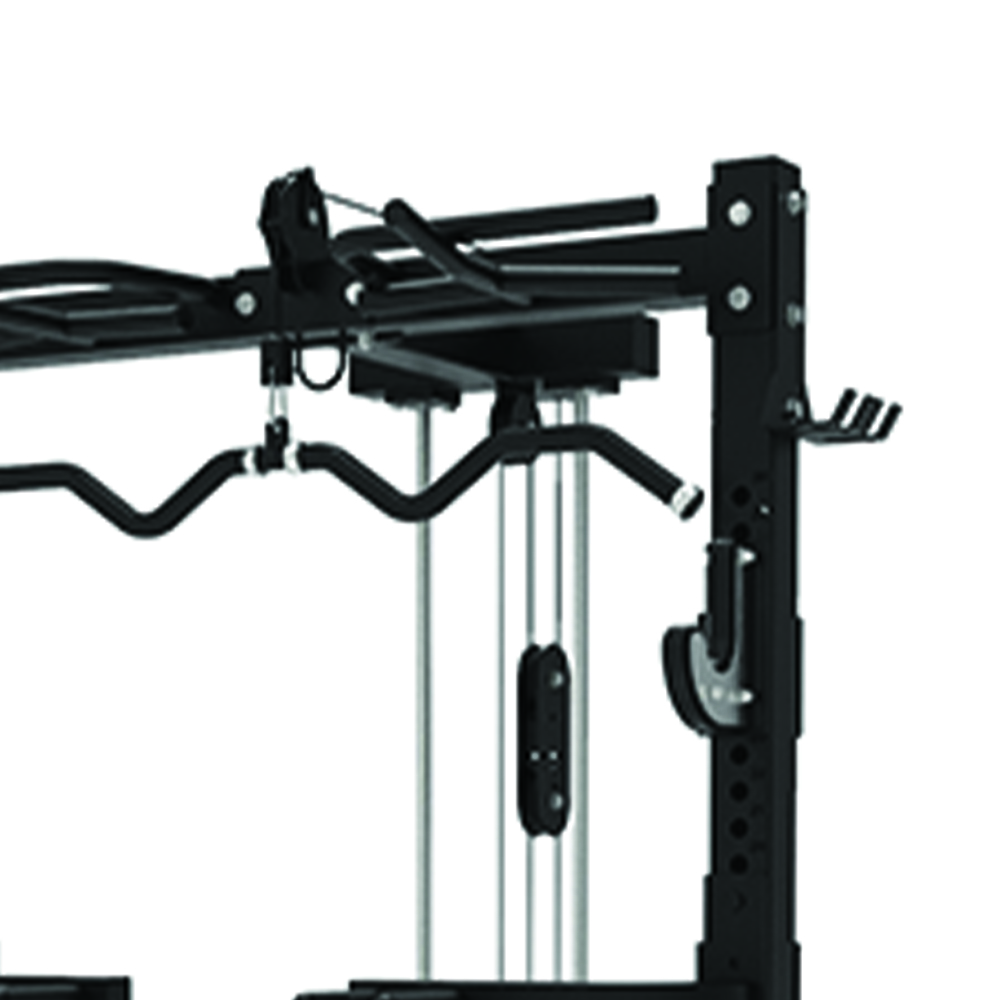 Multifunction Stations - JK Fitness Power Rack Jkv74 With Vertical Lat/pulley Module 