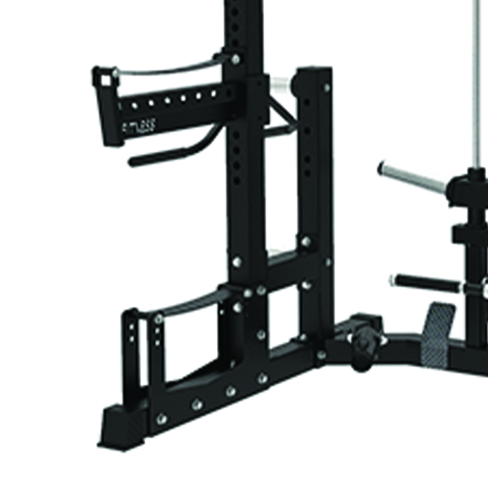 Multifunction Stations - JK Fitness Power Rack Jkv74 With Vertical Lat/pulley Module 