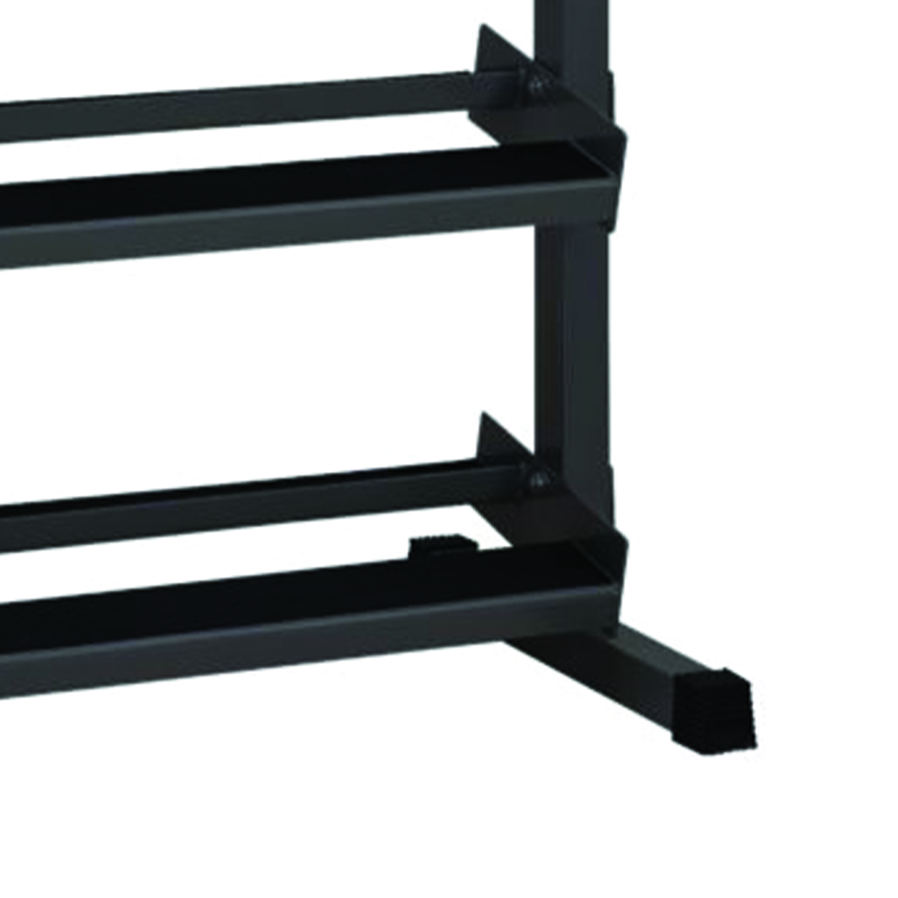 Weights Rack and Dumbbells - JK Fitness Dumbbell Rack 3 Shelves 