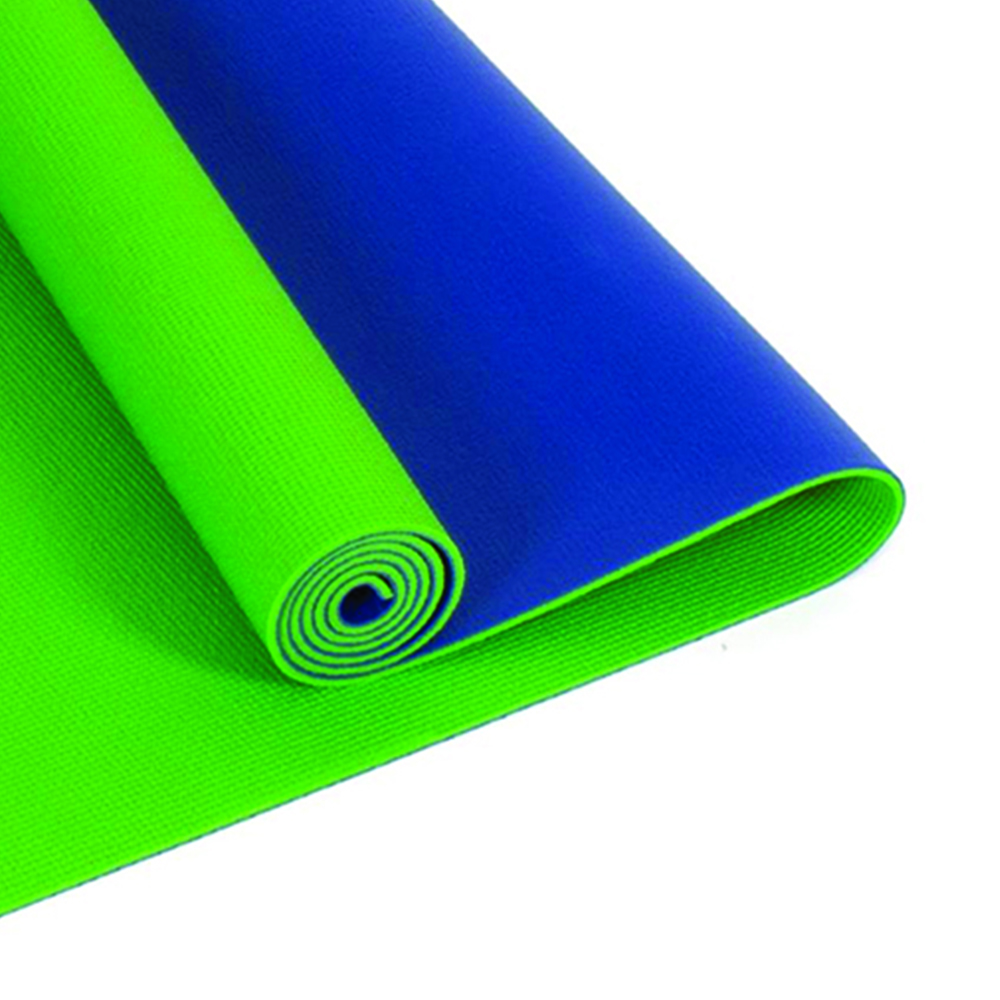 Tapis de sol - Diamond Tapis De Yoga Pvc 173x600,6cm Bicolore Vert/bleu   