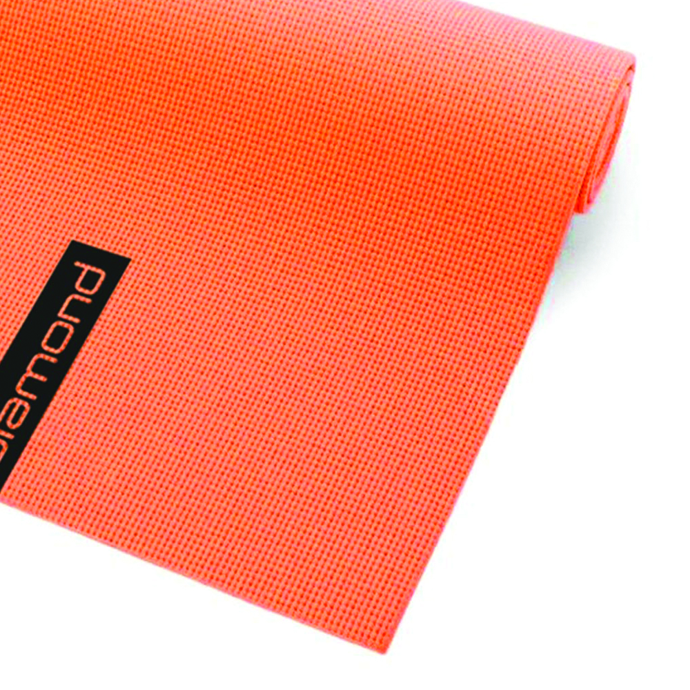 Floor mats - Diamond Pvc Yoga Mat 173x60x0.4cm Orange 