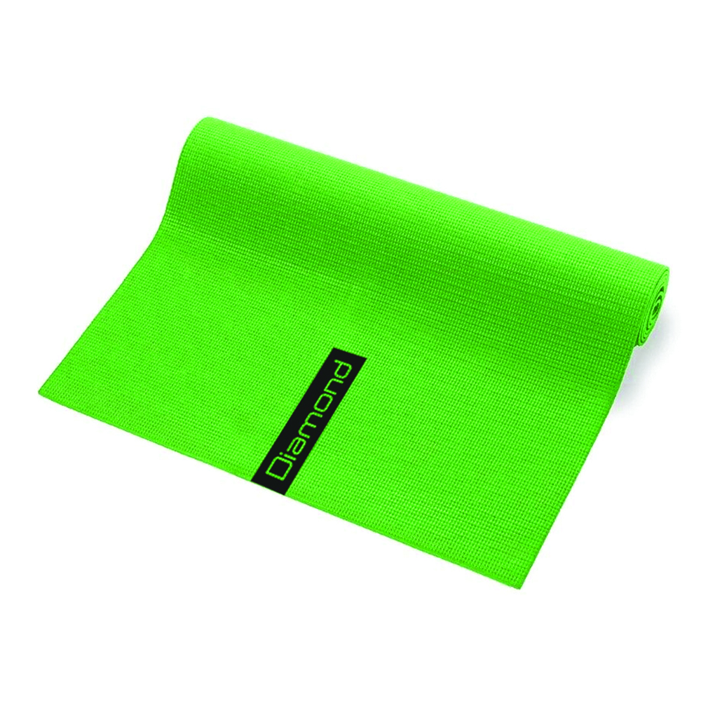Floor mats - Diamond Pvc Yoga Mat 173x60x0.4cm Green 