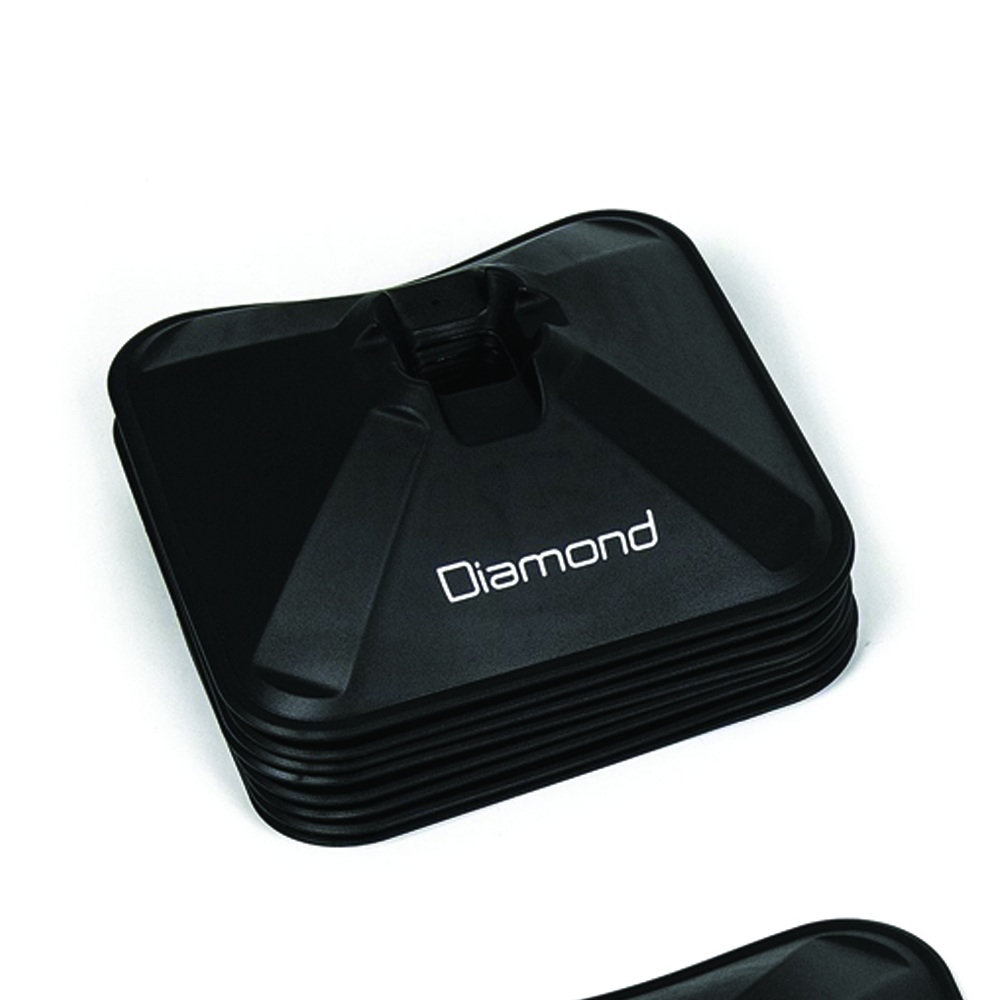 Functional Training - Diamond Set 10 Pcs Training Cones 18.2x18.2x5cm