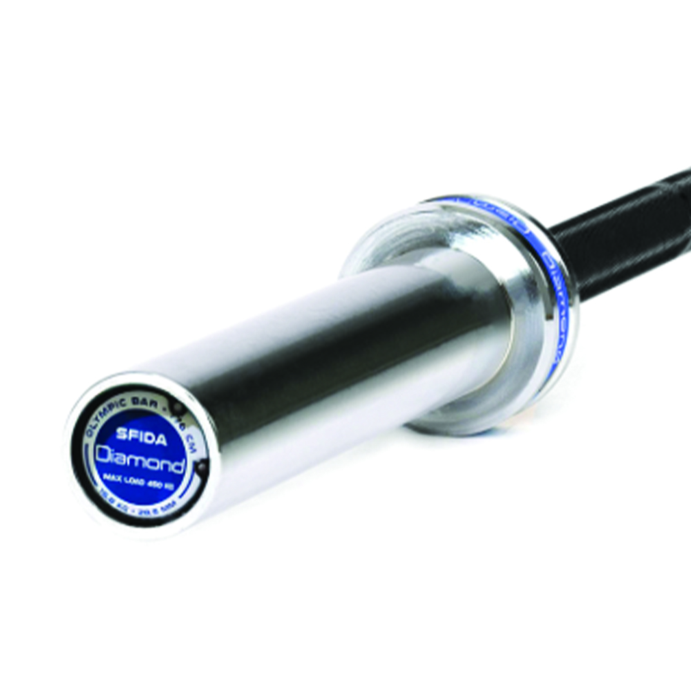 Barbells - Diamond Olympic Barbell Challenge 176cm Max Load 450kg Droppable 