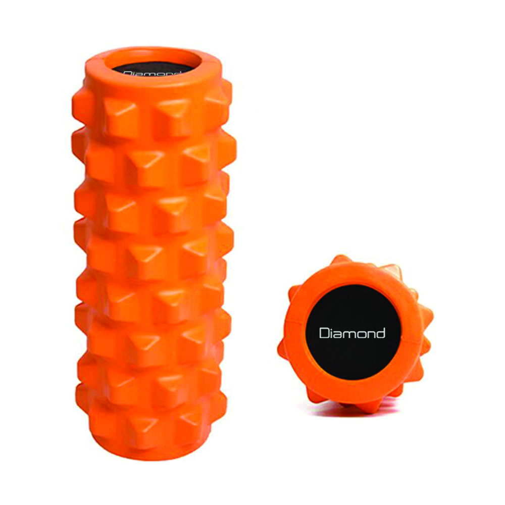Pilates Fitness Equipment - Diamond Full Roller For Massage And Yoga Diameter 12.5 X 32 Cm     