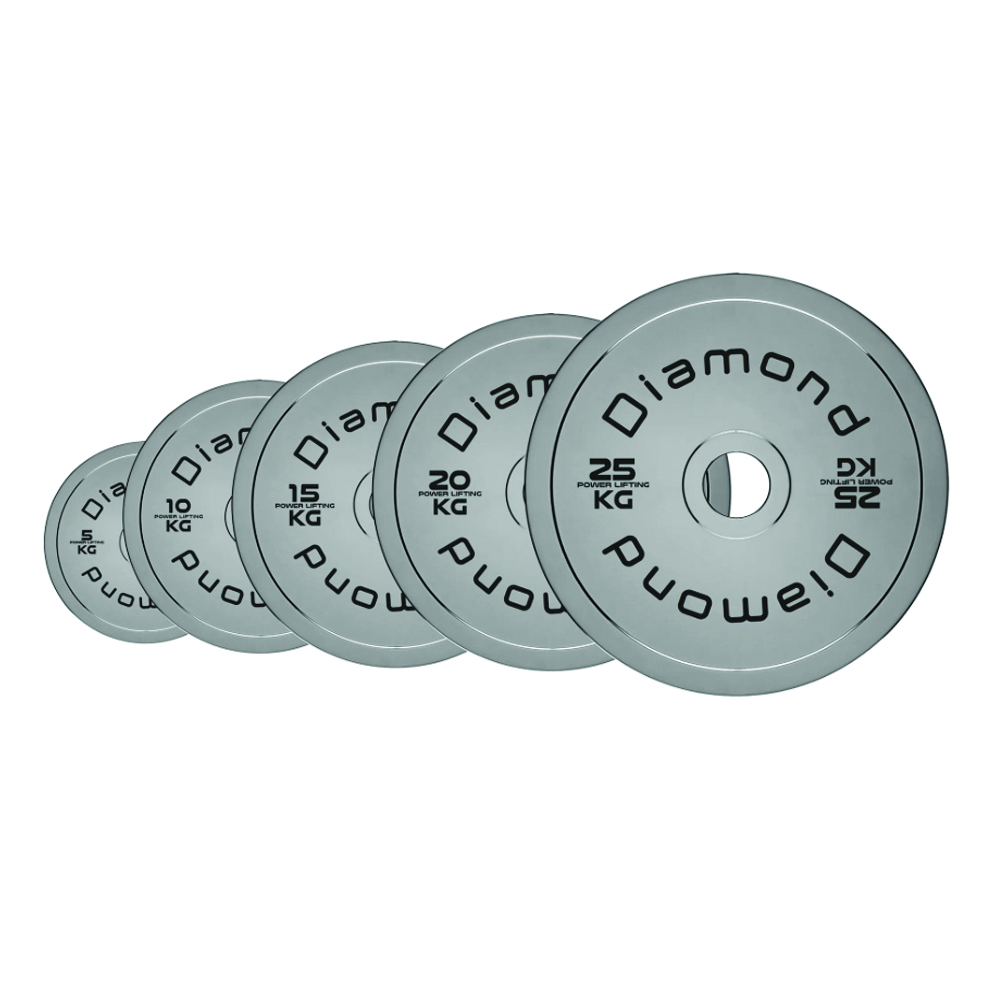 Discs - Diamond Olympic Steel Disc For Powerlifting