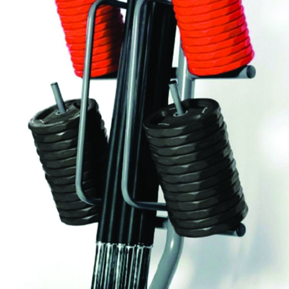 Weights Rack and Dumbbells - Toorx Disc Rack For Body Muscle Training Set 12 Places