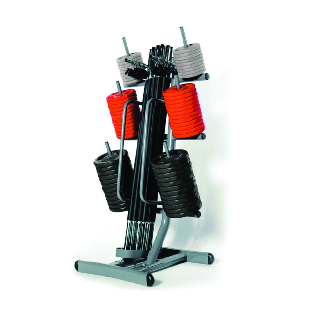 Weights Rack and Dumbbells - Toorx Disc Rack For Body Muscle Training Set 12 Places