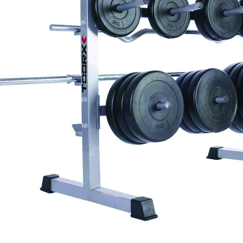 Weights Rack and Dumbbells - Toorx Dumbbell/disk/barbell Rack