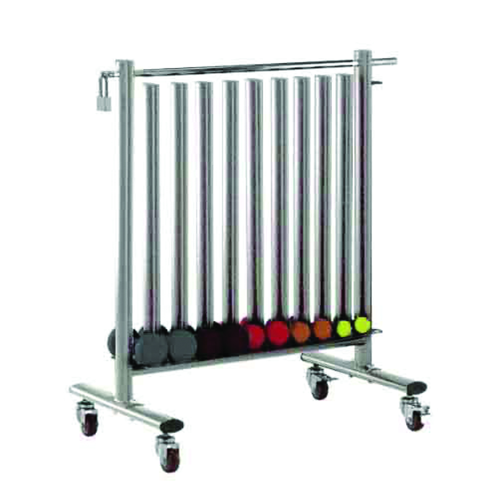 Weights Rack and Dumbbells - Toorx Vinyl/neoprene Dumbbell Rack