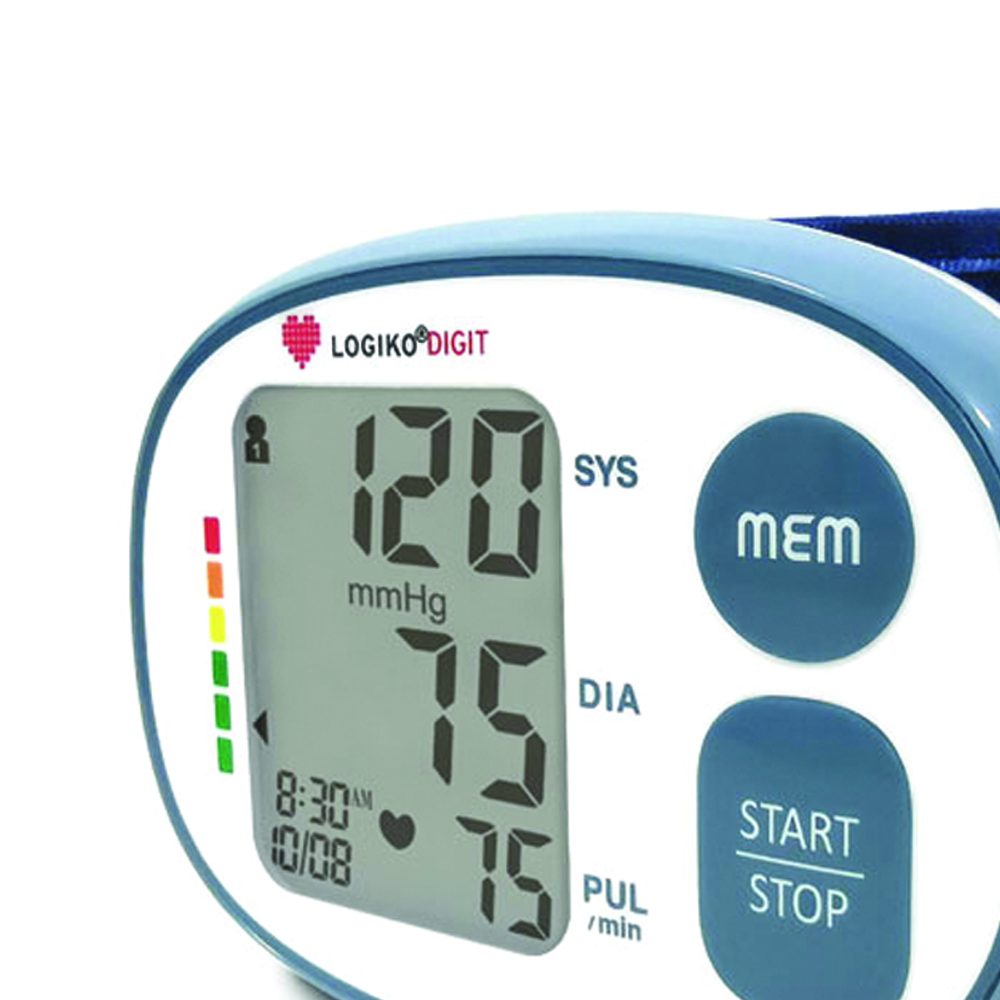 Sphygmomanometers/blood pressure monitors - Logiko Digital Lcd Wrist Blood Pressure Monitor