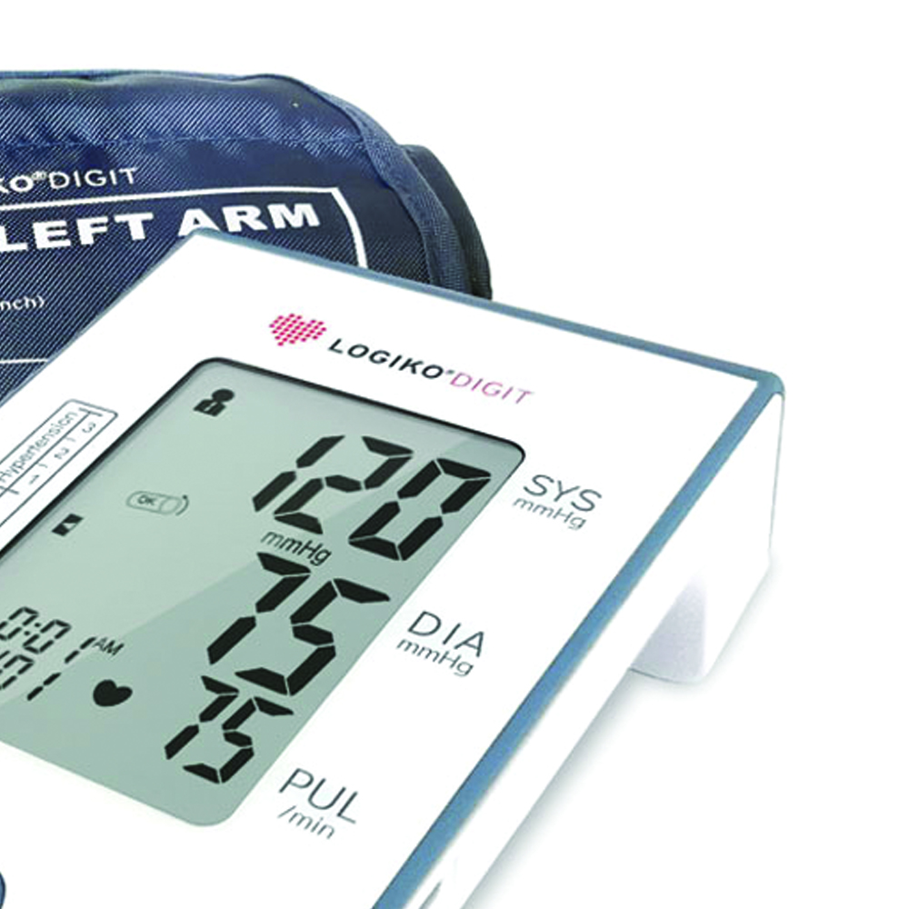 Sphygmomanometers/blood pressure monitors - Logiko 3 Inch Lcd Digital Sphygmo Upper Arm Blood Pressure Monitor