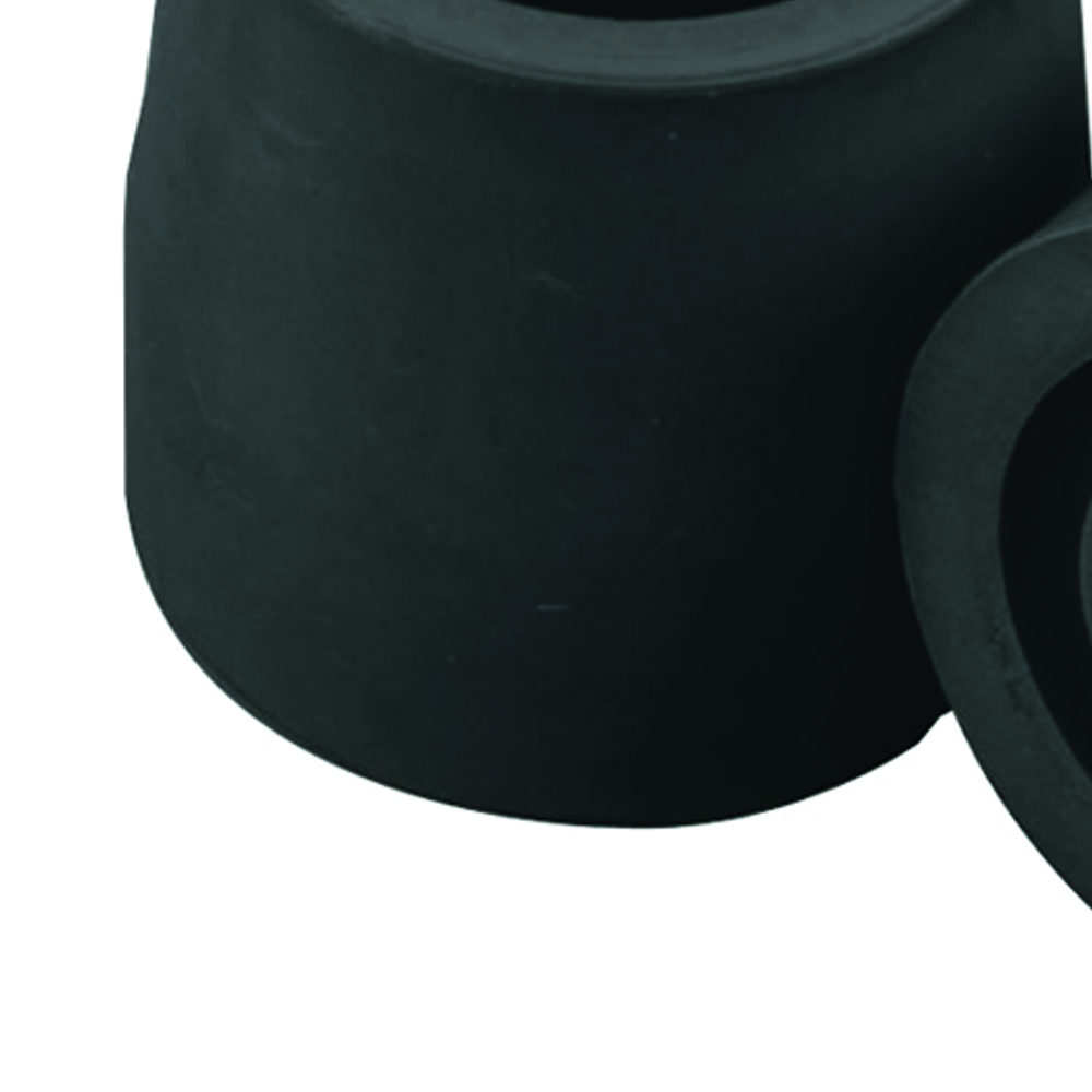 Accessories and spare parts for walkers - Mopedia Kit 2 Pcs Tips For Walkers Black