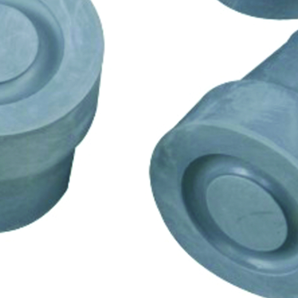 Accessories and spare parts for walkers - Mopedia Kit 4pcs Soft Rubber Tips For Narrow Base Quadripod Rp726