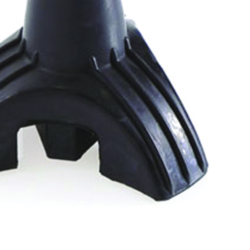 Accessories and spare parts for walkers - Mopedia Black Wide Base Tip For 19mm Walking Sticks