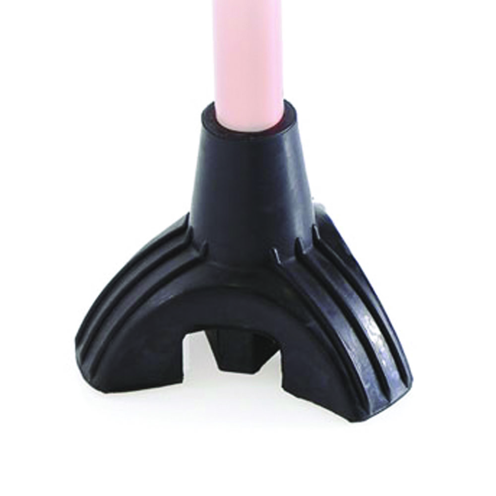 Accessories and spare parts for walkers - Mopedia Black Wide Base Tip For 19mm Walking Sticks