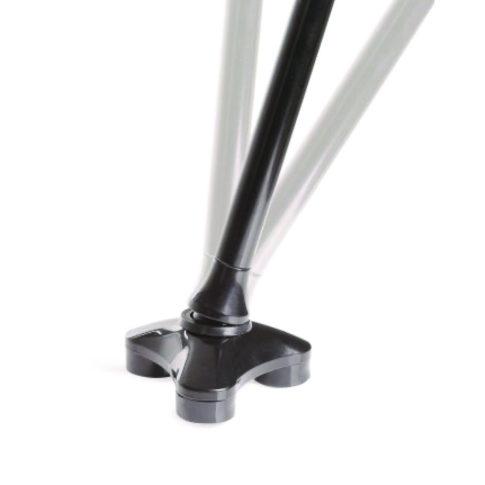 Accessories and spare parts for walkers - Mopedia Aluminum Oscillating Wide Base Tip For 16.1-18.8mm Sticks