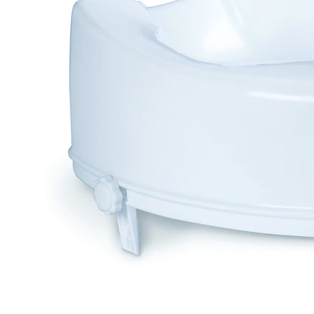 Risers for toilet bowls - Mopedia Toilet Riser With Stops Height 14cm
