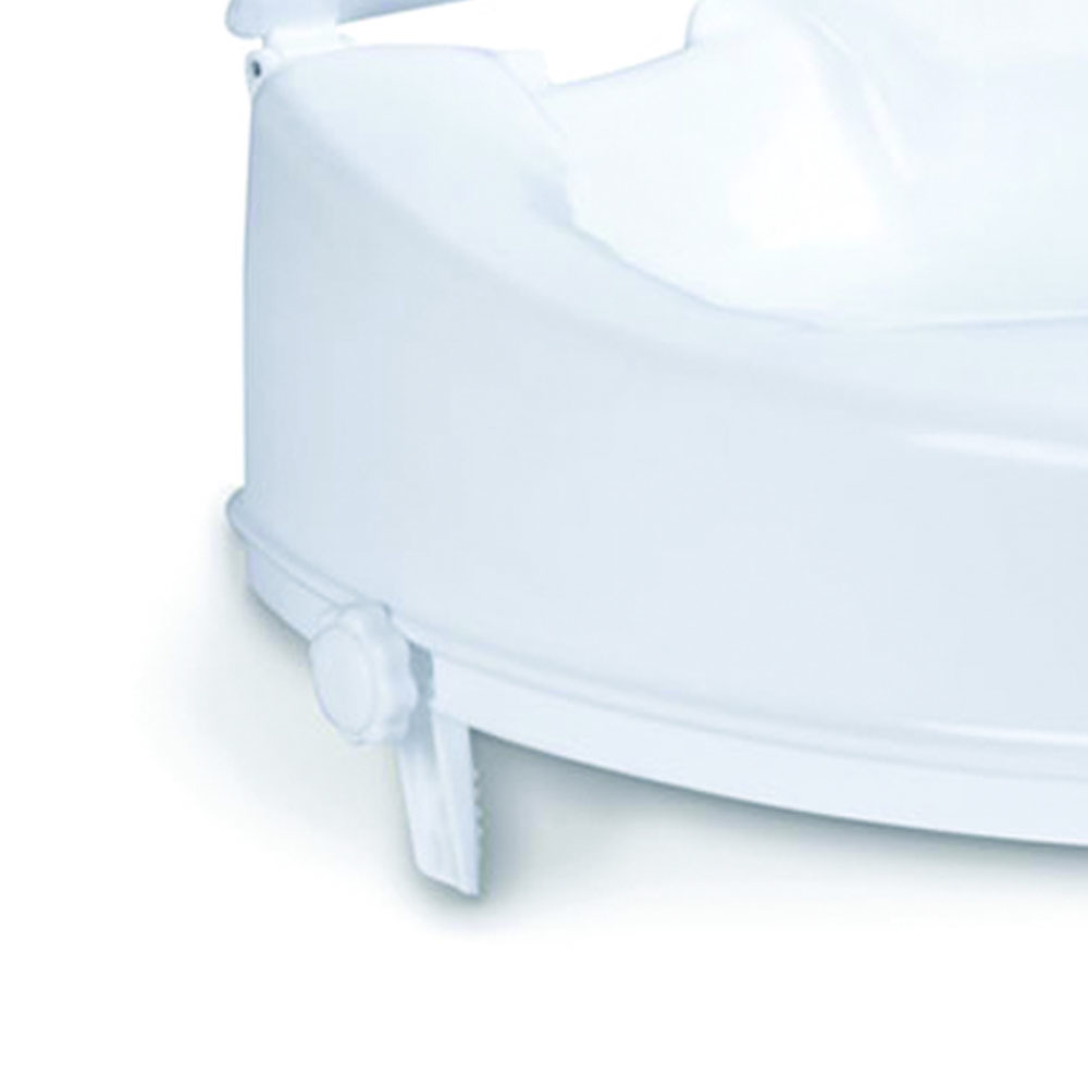 Risers for toilet bowls - Mopedia Toilet Riser With Stops And Lid H 10cm